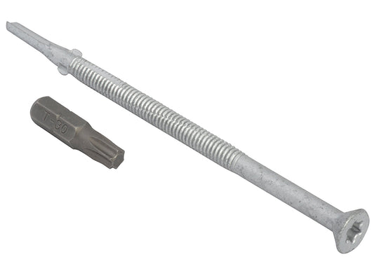 ForgeFix TechFast Roofing Screw Timber - Steel Heavy Section 5.5 x 109mm Pack 50 FORTFCH55109