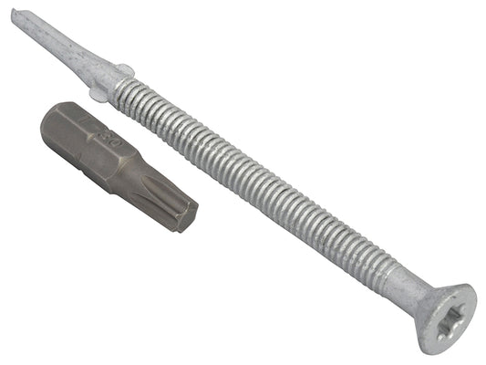 ForgeFix TechFast Roofing Screw Timber - Steel Heavy Section 5.5 x 85mm Pack 50 FORTFCH5585