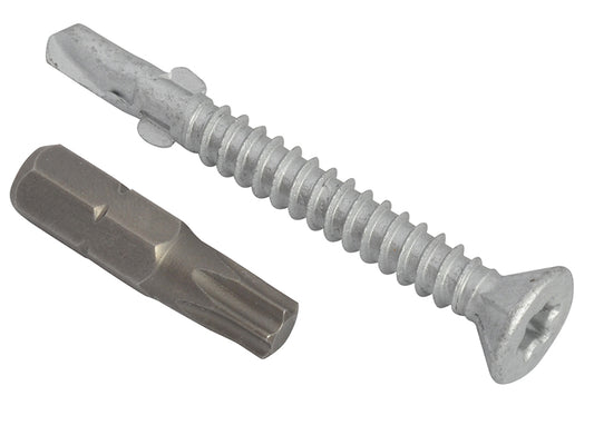 ForgeFix TechFast Roofing Screw Timber - Steel Light Section 4.8 x 38mm Pack 100 FORTFCL4838