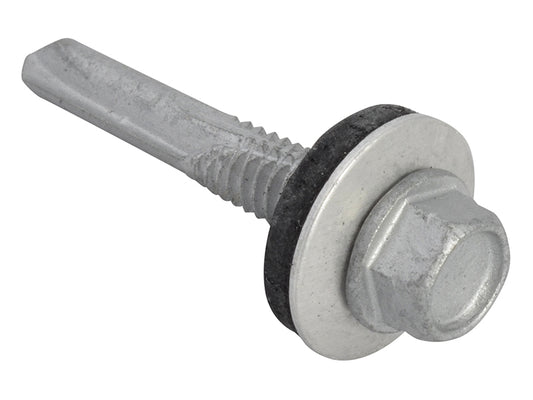 ForgeFix TechFast Hex Roofing Screw Self-Drill Heavy Section 5.5 x 32mm Pack 100 FORTFHH5532