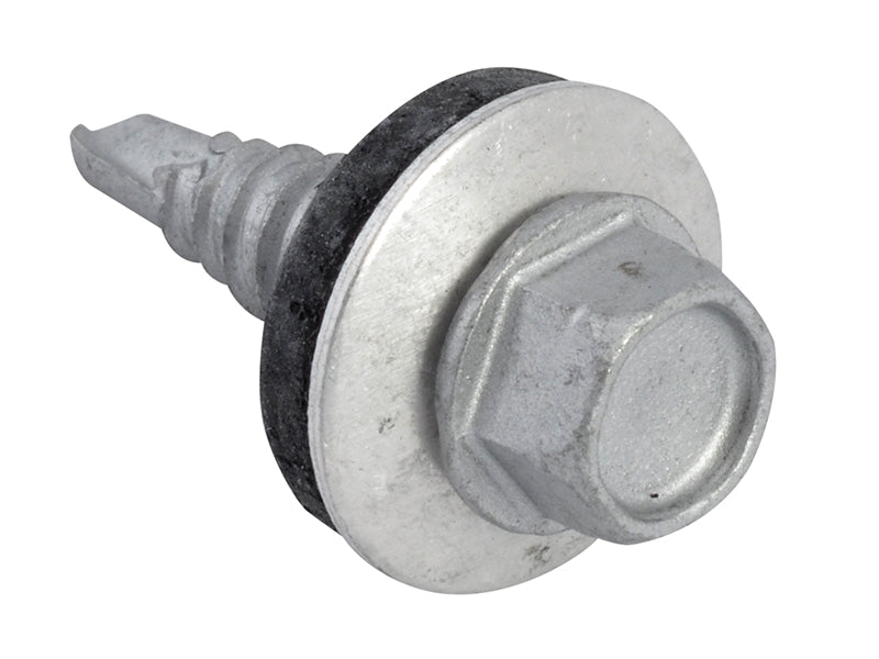 ForgeFix TechFast Hex Head Stitching Screw Self-Drill 6.3 x 22mm Pack 100 FORTFHS6322