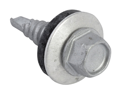 ForgeFix TechFast Hex Head Stitching Screw Self-Drill 6.3 x 22mm Pack 100 FORTFHS6322