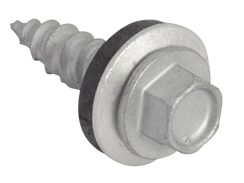 ForgeFix TechFast Hex Head Screw Sheet to Timber 6.3 x 25mm Pack 100 FORTFHT6325
