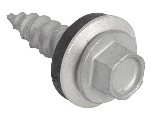 ForgeFix TechFast Hex Head Screw Sheet to Timber 6.3 x 25mm Pack 100 FORTFHT6325