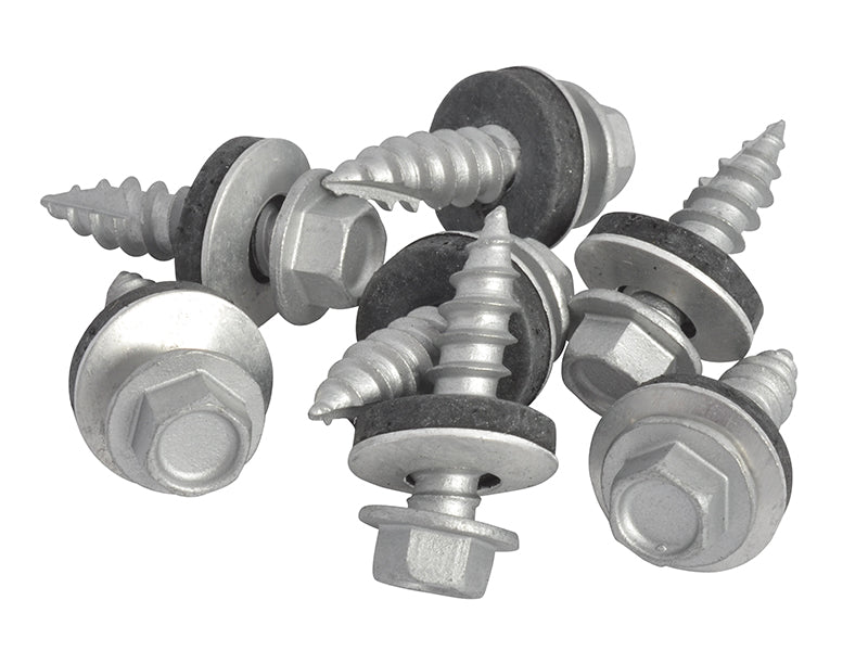 ForgeFix TechFast Hex Head Screw Sheet to Timber 6.3 x 25mm Pack 100 FORTFHT6325