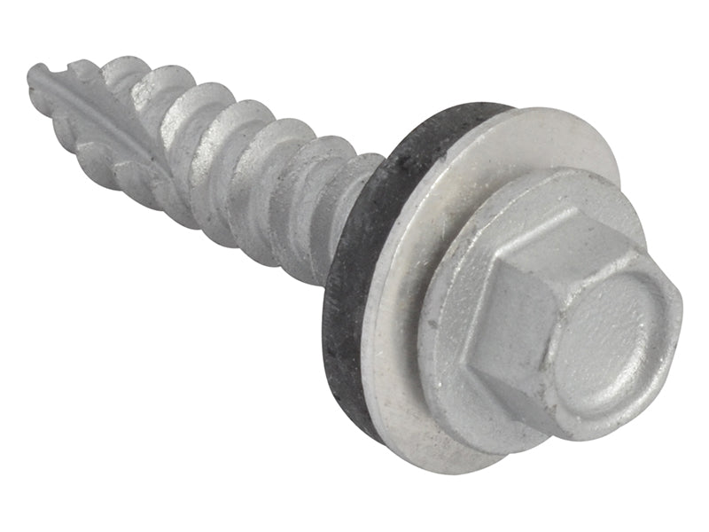 ForgeFix TechFast Hex Head Screw Sheet to Timber 6.3 x 32mm Pack 100 FORTFHT6332
