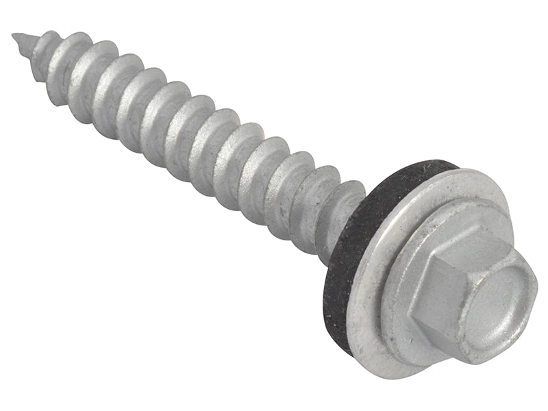 ForgeFix TechFast Hex Head Screw Sheet to Timber 6.3 x 45mm Pack 100 FORTFHT6345
