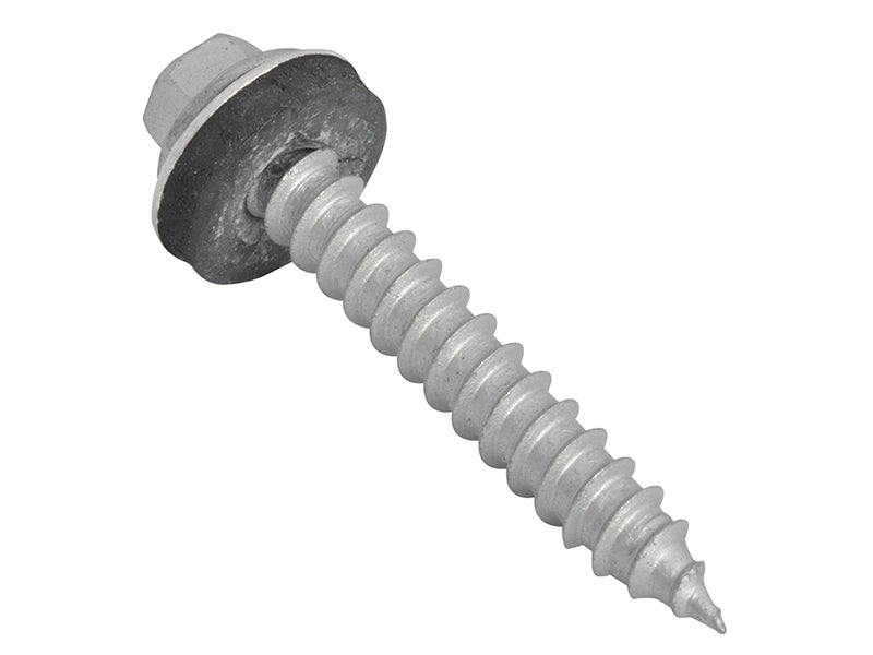 ForgeFix TechFast Hex Head Screw Sheet to Timber 6.3 x 45mm Pack 100 FORTFHT6345