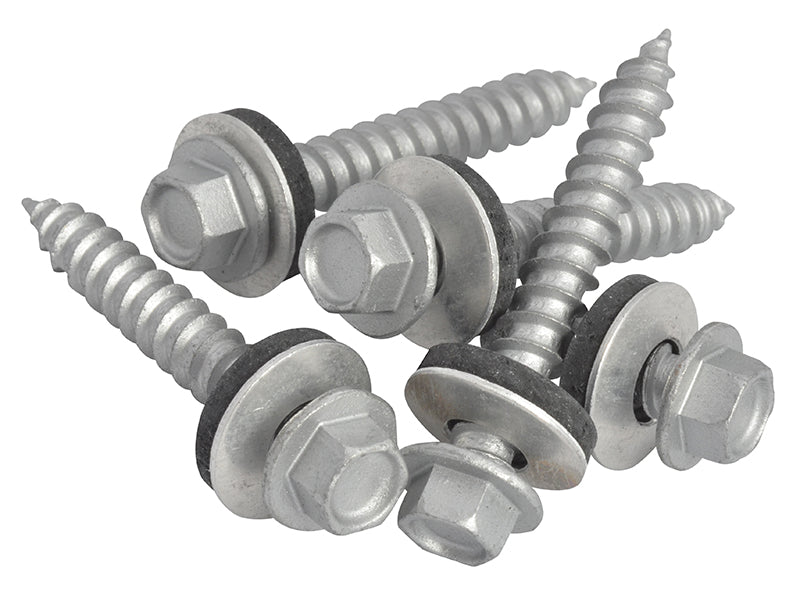 ForgeFix TechFast Hex Head Screw Sheet to Timber 6.3 x 45mm Pack 100 FORTFHT6345