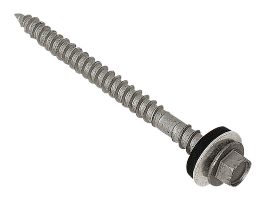 ForgeFix TechFast Composite Panel to Timber Hex Screw T17 Gash Point 6.3 x 125mm Box 100 FORTFHW63125