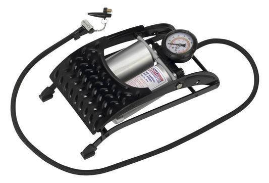 Sealey Foot Pump Twin Barrel FP4
