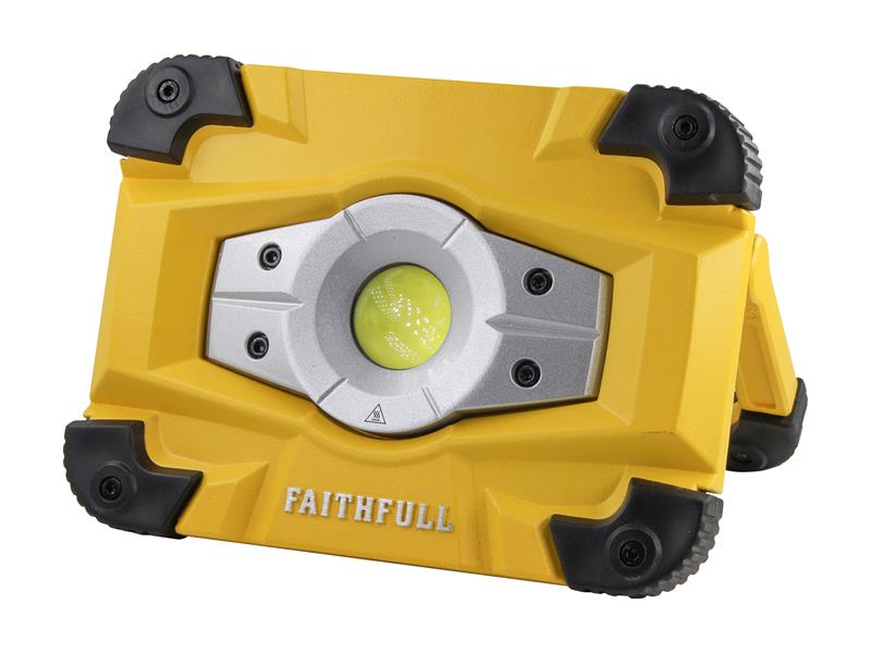 Faithfull Power Plus Rechargeable LED Work Light 20W FPPSLFF20WR