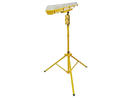 Faithfull Power Plus LED Plasterer's Tripod Light 5ft 4050 Lumens 110V FPPSLFWT44WL