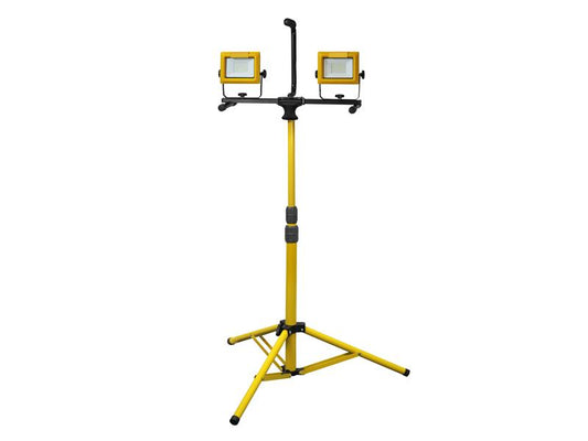 Faithfull Power Plus LED Twin Tripod Site Light 70W 110V FPPSLT70VL