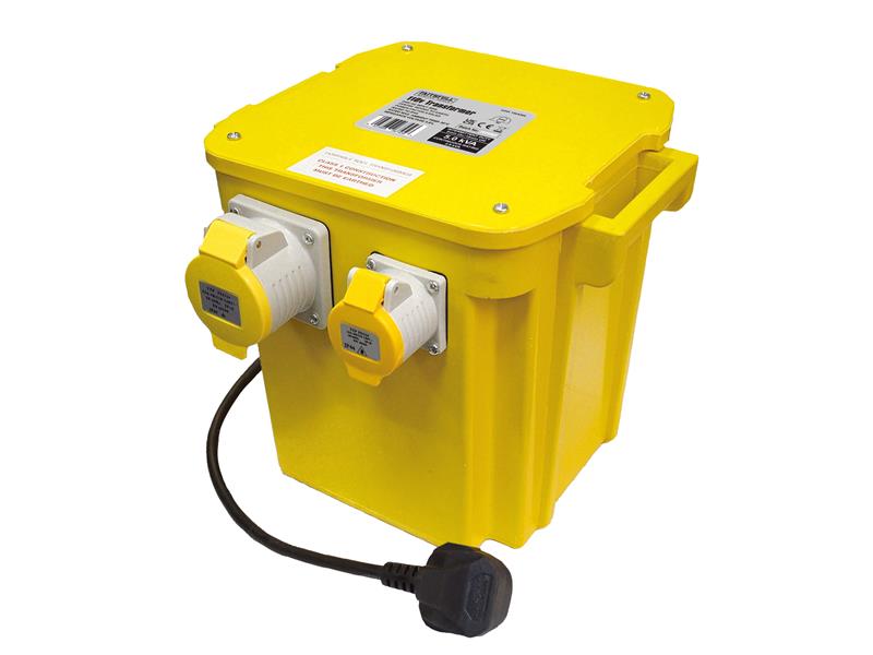 Faithfull Power Plus Transformer 5kVA Triple Outlet FPPTRAN5