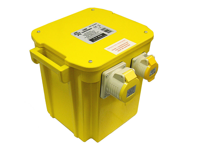Faithfull Power Plus Transformer 5kVA Triple Outlet FPPTRAN5