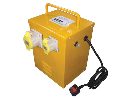 Faithfull Power Plus Heater Transformer 3kVA Continuous Rate FPPTRANHEAT