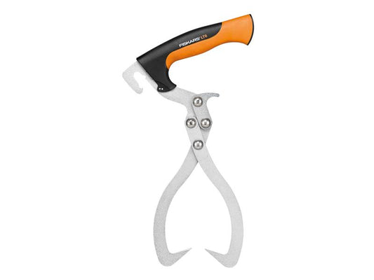 Fiskars WoodXpert Log Tongs To Lift And Turn Logs Soft Grip FSK1003625