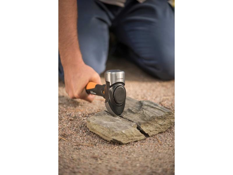 Fiskars IsoCore Club Hammer 1.8kg 4 lb Extra Large Dia Driving Head FSK1020218