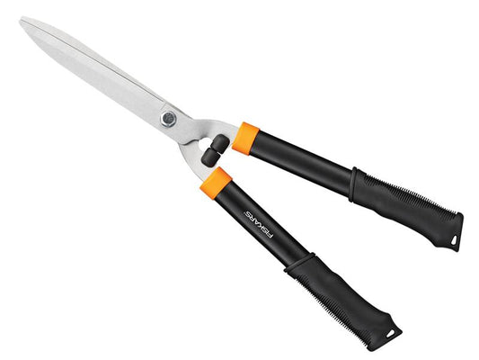 Fiskars Solid Hedge Shears Length 590mm Steel Blades Comfort Grip FSK1026827