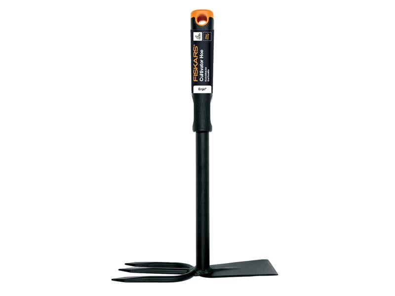 Fiskars Garden Cultivator Hoe Long Tines Ergonomic Handle FSK1027030