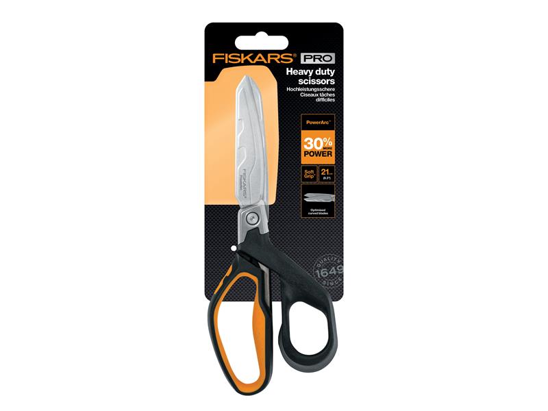 Fiskars PowerArc™ Heavy-Duty Scissors 210mm FSK1027204
