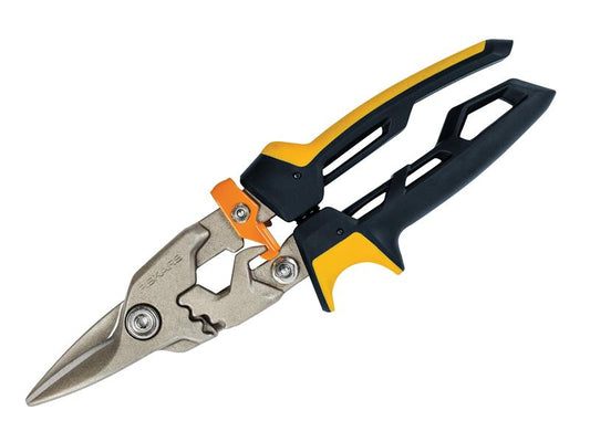 Fiskars Steel Cutting Aviation Snips Straight Cut 250mm 10in FSK1027207
