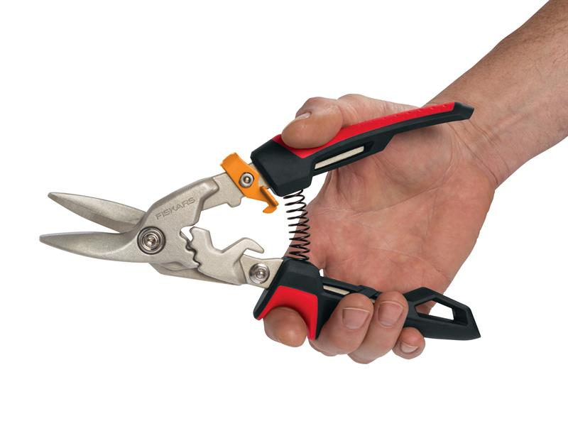 Fiskars Steel Cutting Aviation Snips Left Cut 250mm 10in FSK1027209