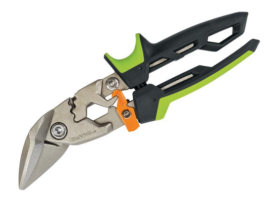 Fiskars Steel Cutting Aviation Snip Offset Right Cut 250mm 10in FSK1027210