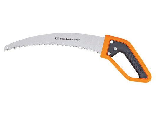 Fiskars SW37 Garden Saw Ergonomic Softgrip D Handle Curved Blade FSK1028374