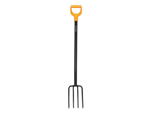 Fiskars Solid Garden Fork  D Shaped Handle Boron Steel Forks FSK1070673