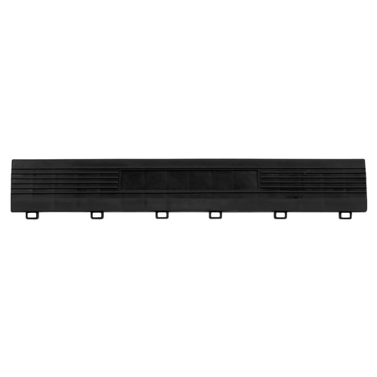 Sealey Polypropylene Floor Tile Edge 400 x 60mm Black Female - Pack of 6 FT3EBF