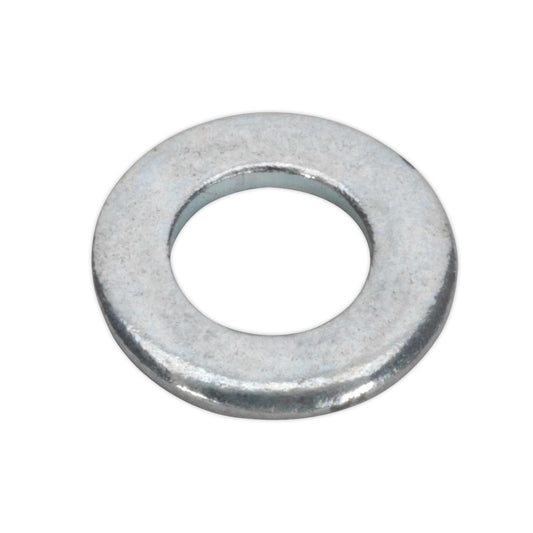 Sealey Flat Washer DIN 125 - M4 x 9mm Form A Zinc Pack of 100 FWA49