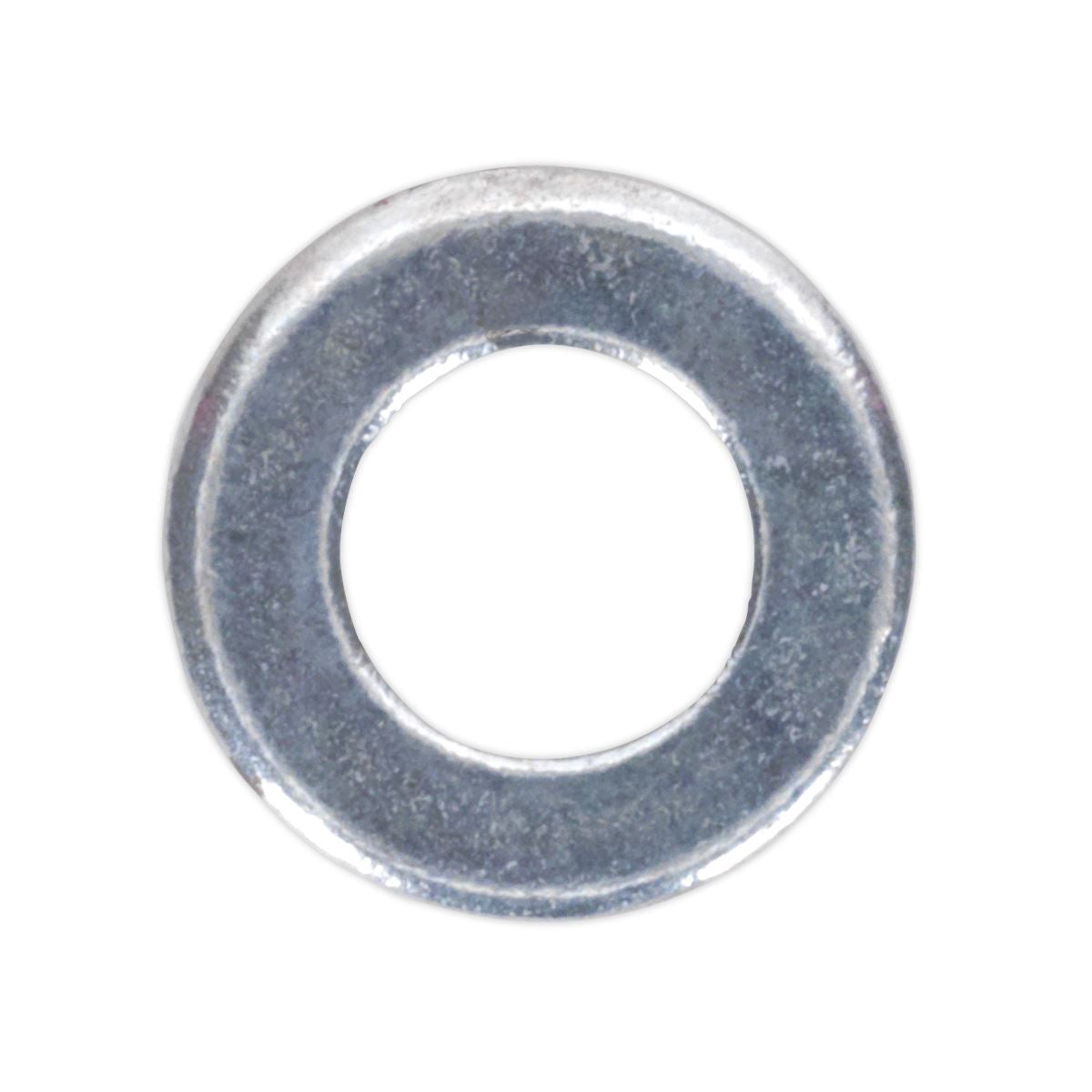 Sealey Flat Washer DIN 125 - M4 x 9mm Form A Zinc Pack of 100 FWA49