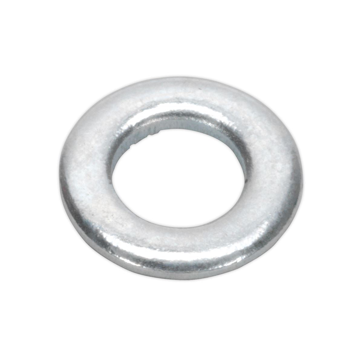Sealey Flat Washer DIN 125 - M5 x 10mm Form A Zinc Pack of 100 FWA510