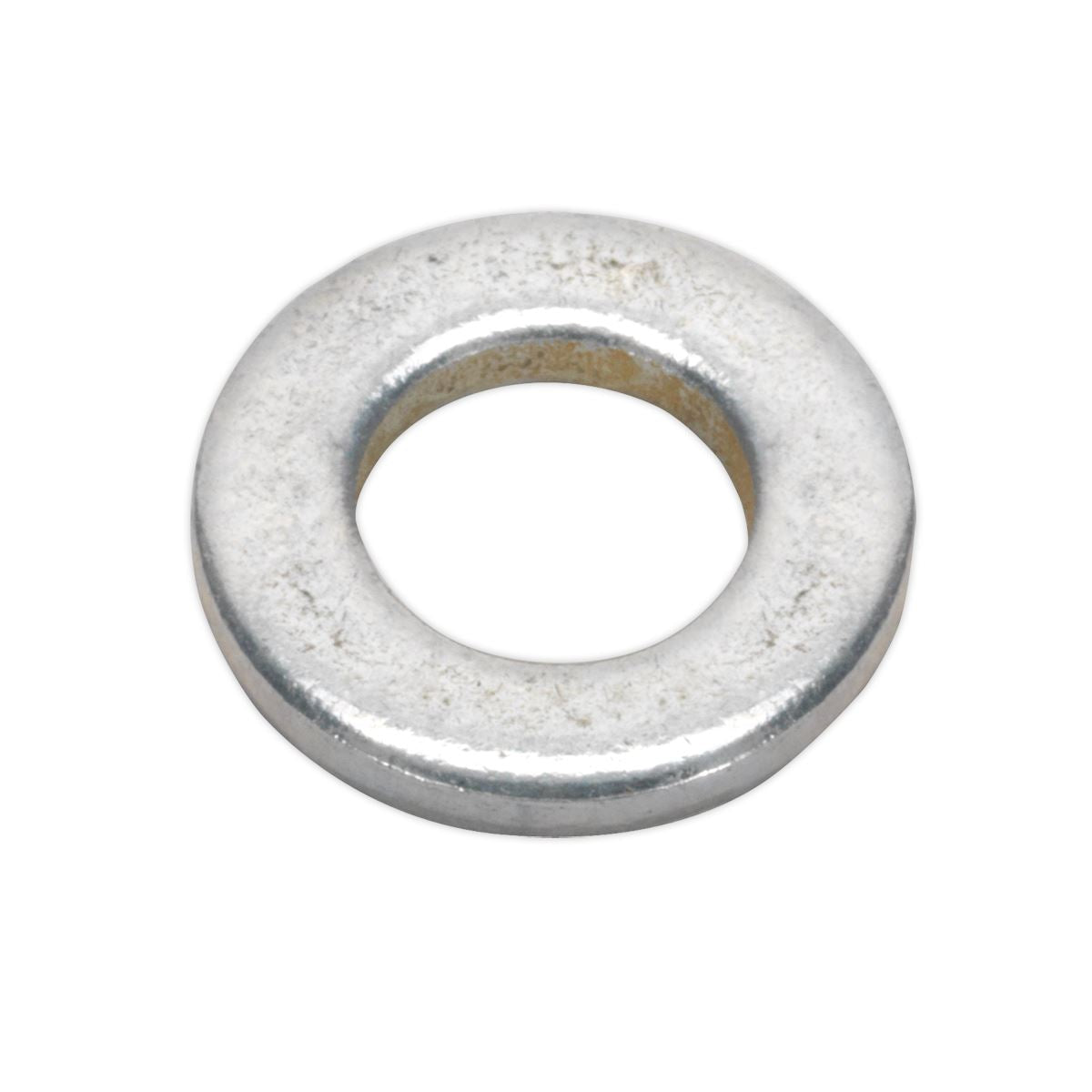Sealey Flat Washer DIN 125 - M6 x 12mm Form A Zinc Pack of 100 FWA612