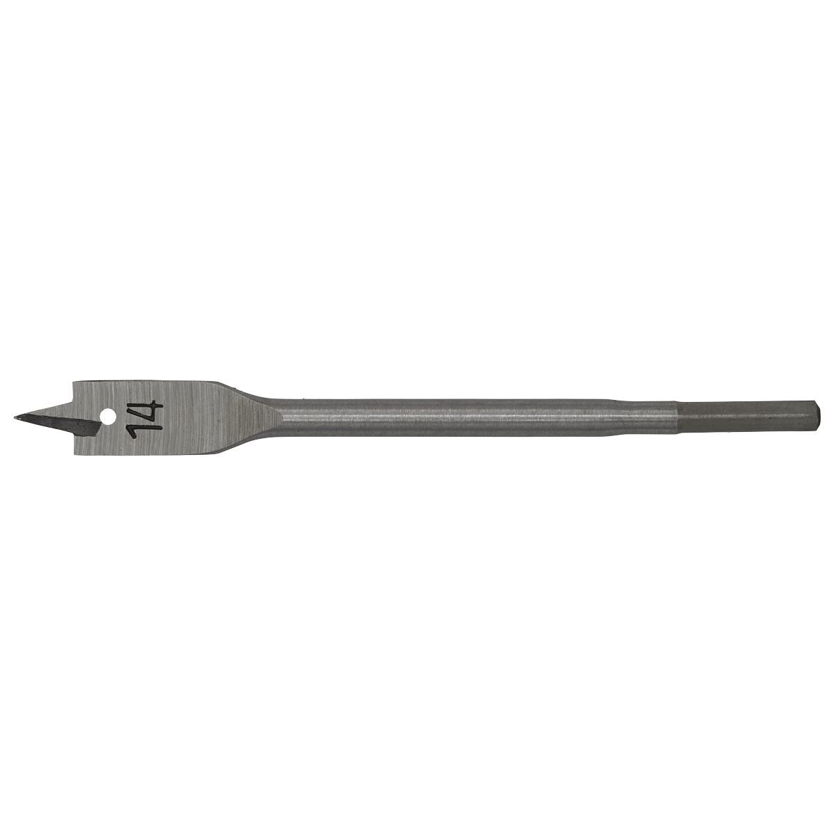 Sealey Flat Wood Bit �14mm x 152mm FWB14