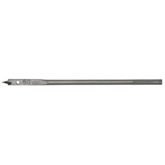 Sealey Flat Wood Bit �6mm x 152mm FWB60