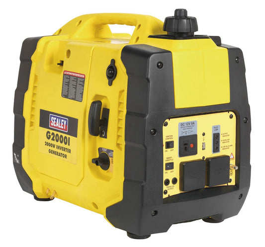 Sealey Inverter Generator 2000W 230V 4-Stroke Engine G2000I