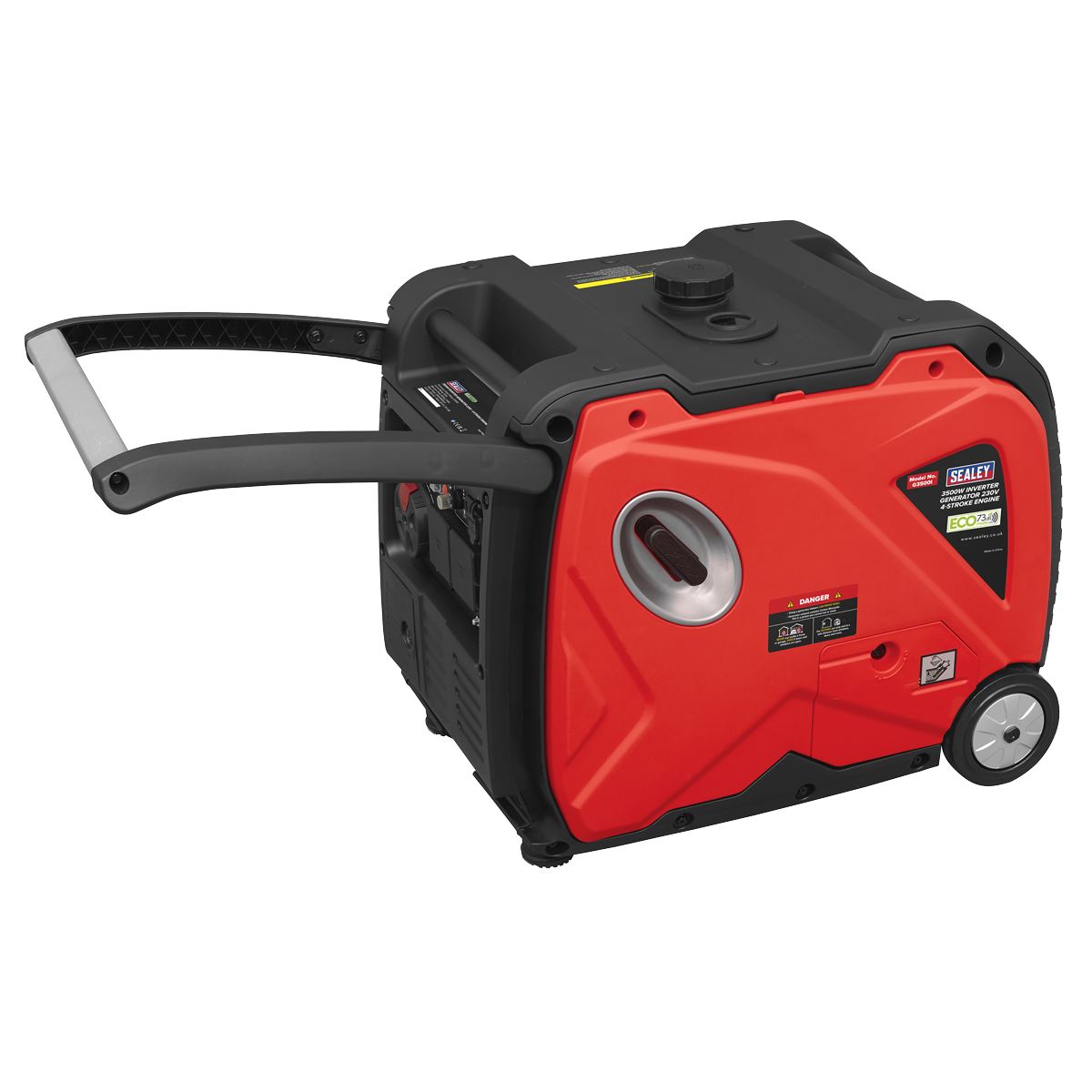 Sealey 3500W Inverter Generator 230V  4 Stroke Engine G3500I