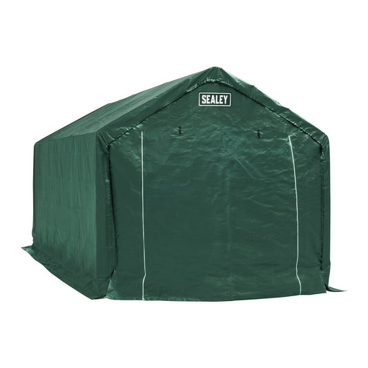 Sealey Car Port Shelter 3 x 6 2.7m Roll Down Door Size 2.1 x 2.05m GCP01