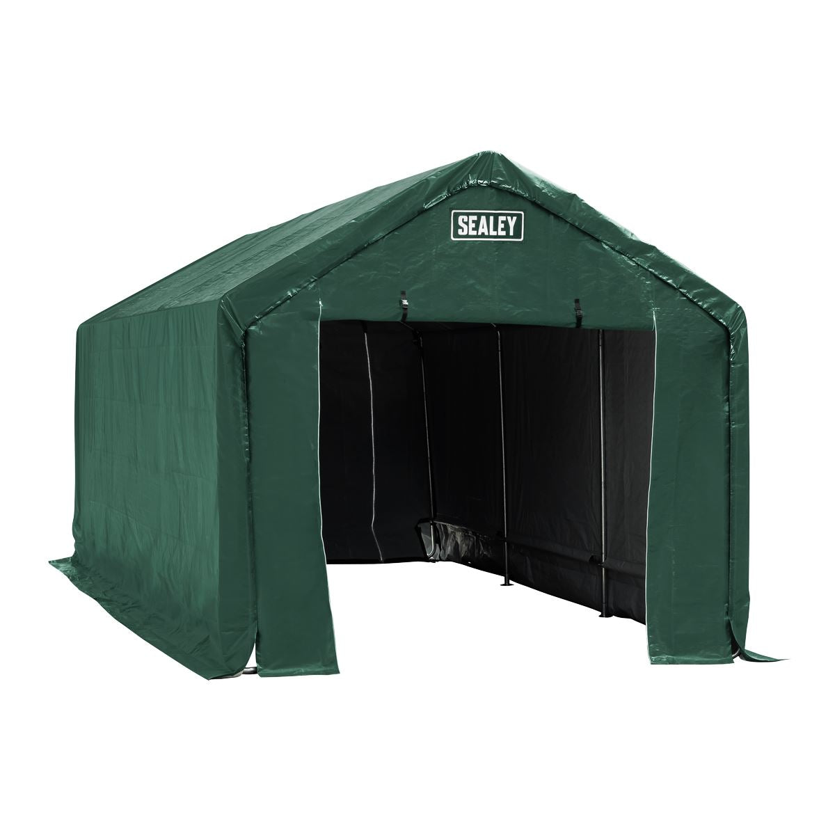 Sealey Car Port Shelter 3 x 6 2.7m Roll Down Door Size 2.1 x 2.05m GCP01