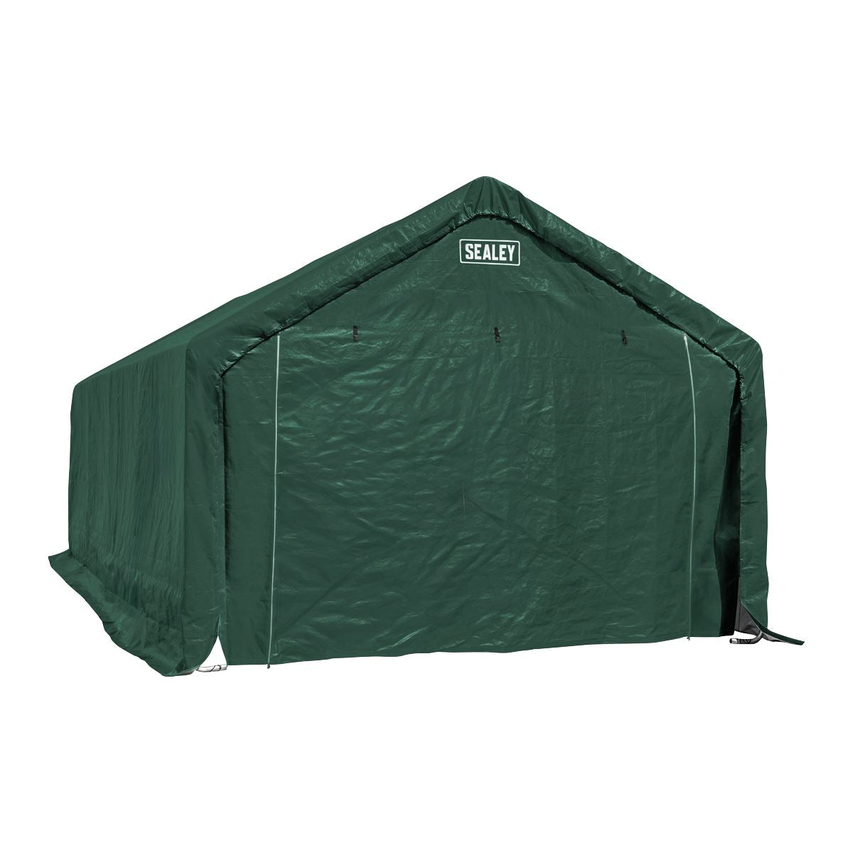 Sealey Car Port Shelter 4 x 8 x 3.05m Roll Down Door Size 2.1 x 2.05m GCP03