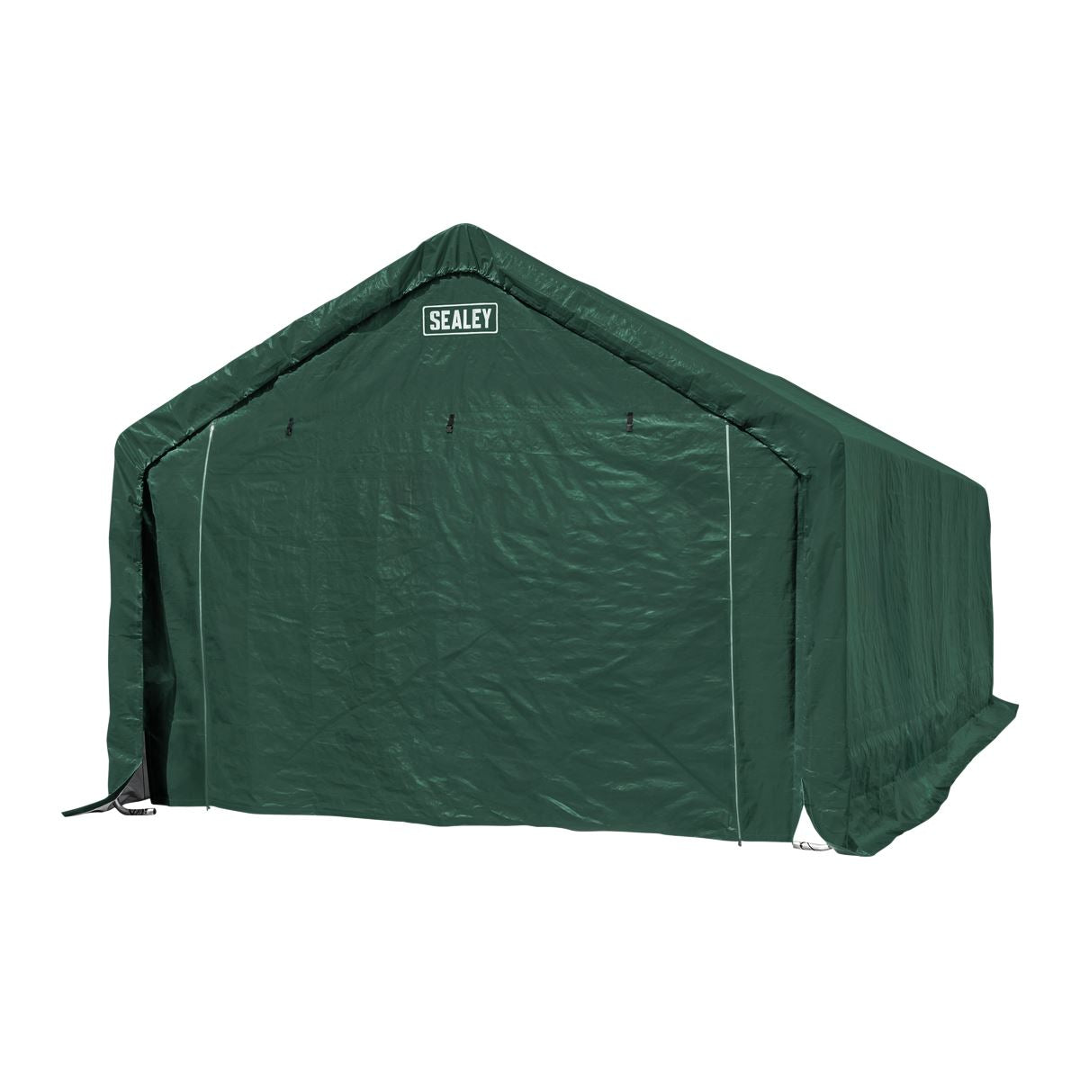 Sealey Car Port Shelter 4 x 8 x 3.05m Roll Down Door Size 2.1 x 2.05m GCP03