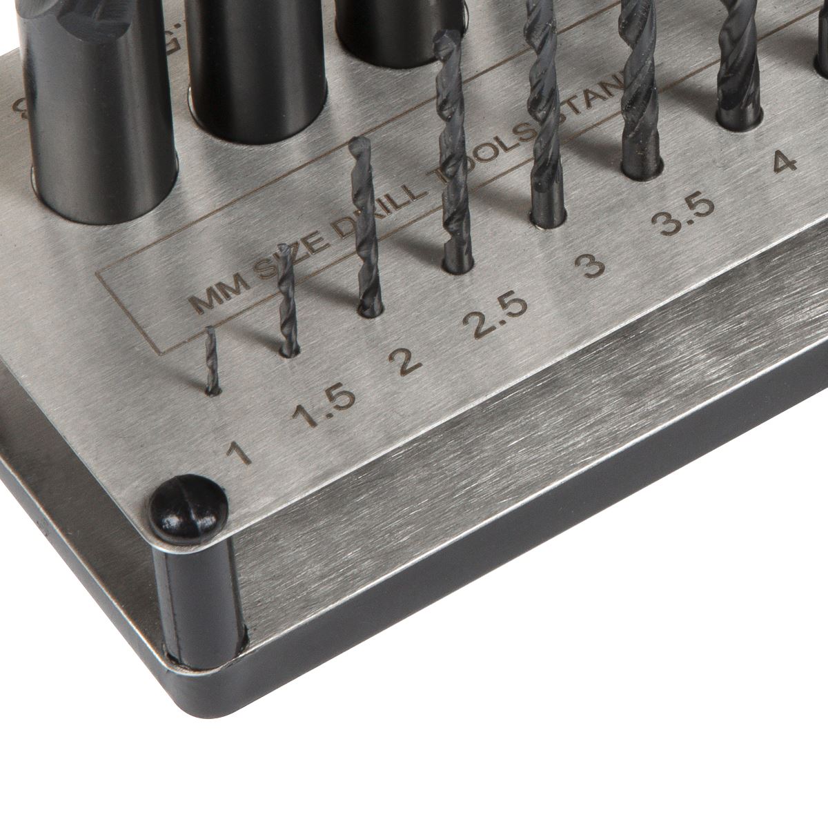Sealey Stainless Steel Drill Bit Stand 1-13mm NUMBERED SLOTS GDH77