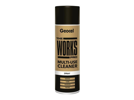 Geocel THE WORKS PRO Multi-use Cleaner For Adhesive Grease Oil Tar GEO6001559