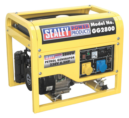 Sealey Generator 2800W 110/230V 6.5hp GG2800