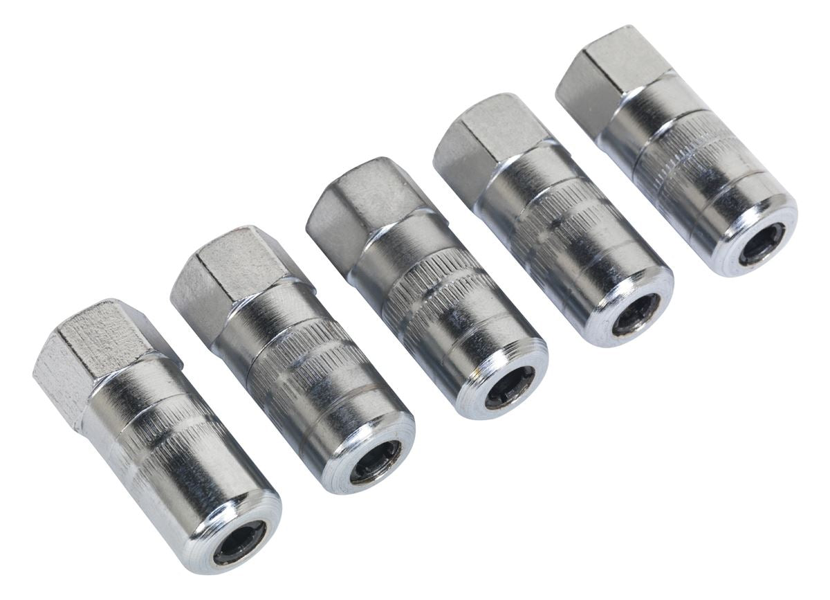 Sealey Hydraulic Connector 4-Jaw Heavy-Duty 1/8"BSP Pack of 5 GGE5