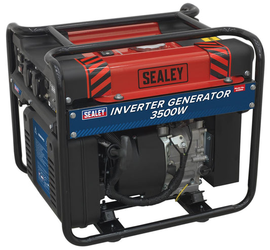 Sealey Inverter Generator 3500W 230V 4 Stroke Engine GI3500