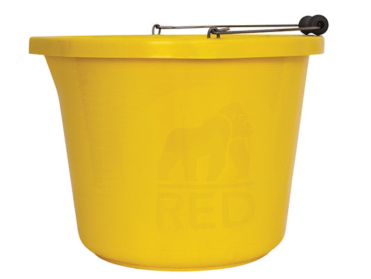 Red Gorilla Premium Bucket 14 litre (3 gallon) - Yellow GORPRMY